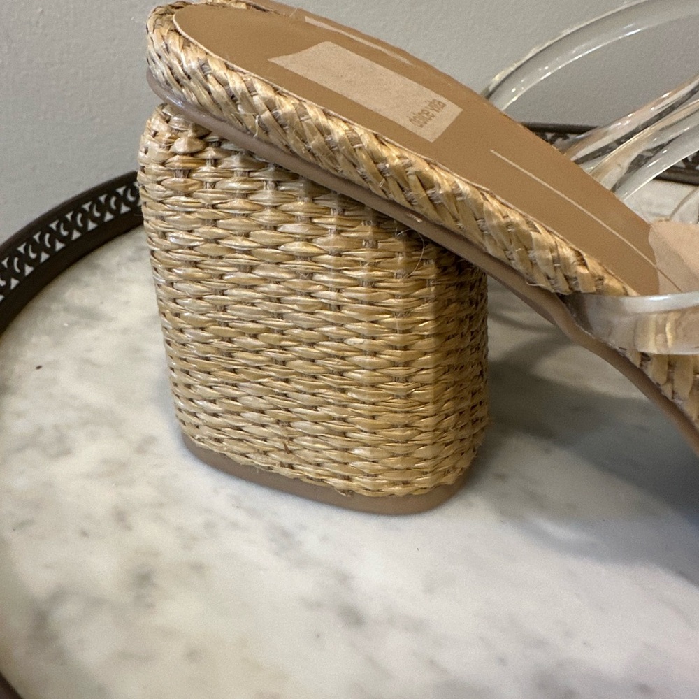 Dolce Vita rattan block heels - Picture 6 of 6